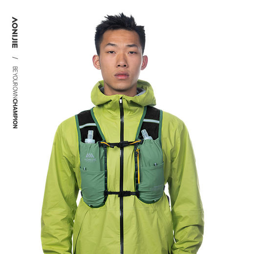 奥尼捷越野跑背包8L专业户外跑步轻量化徒步双肩背包骑行水袋包C9125 商品图5