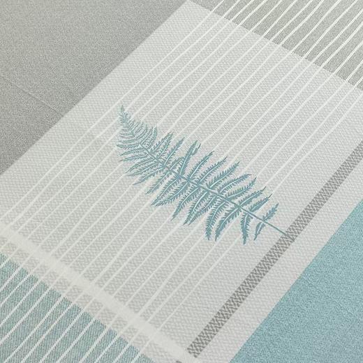 【堂皇】B7F 堂皇星遥全棉夏被-蓝绿 商品图2