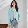 丁摩 短款小香风外套女士百搭西装外套QLAS8119 商品缩略图4