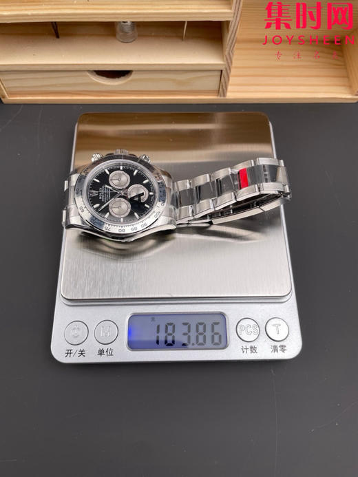 劳力士宇宙计型m126509 VS迪通拿4131配重版 VS迪通拿配重版 黑盘钢带 小勒芒钢带款 新款包边迪通拿 丹东4131一体机 男士腕表 表径40mm 商品图9