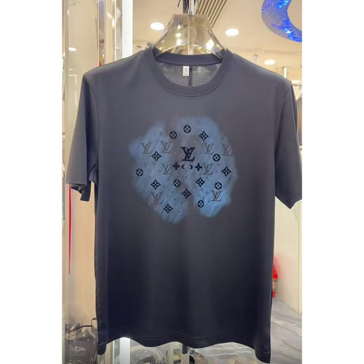 美式印花短袖T恤莫代尔面料夏季男士圆领帅气上衣  ABK-6055 商品图0