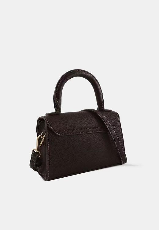 纯元！出口订单！复古PU小金扣小方包手提➕斜挎双背 商品图1