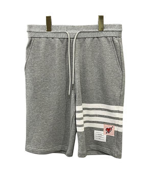 男款毛圈棉刺绣短裤hu022