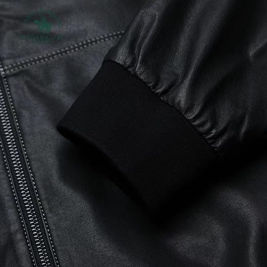【直发】圣大保罗春装植鞣绵羊皮棒球领皮夹克PS24WJ711M 商品图3