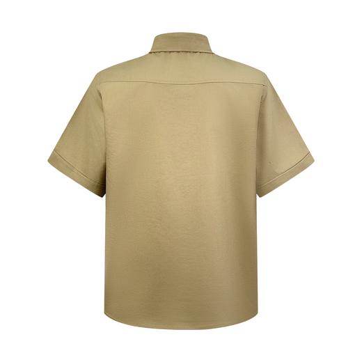 男款牛津宽松刺绣短袖衬衫zh 商品图1