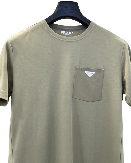 男款三角标口袋短袖T恤lv020 商品图2