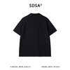 SDSA男装2026新款高贵轻奢美式撞色拼接假两件翻领短袖T恤百搭潮 商品缩略图4