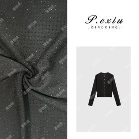 PanYiXiu/潘依绣【星河梦境】人丝小香风气质圆领针织开衫 ZZ0537