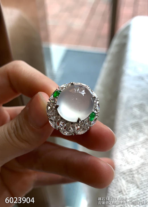 6023904，蛋面戒指。具体价格微信咨询 商品图3
