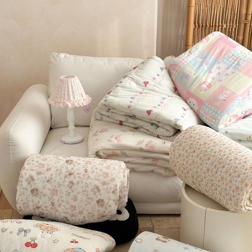 素锦添花 静谧入梦【京帝 小冰皮深睡被】亲肤柔软夏凉被 凉感丝滑 可水洗可机洗 尺寸自选  透气不闷汗 空调被 #M663 商品图5