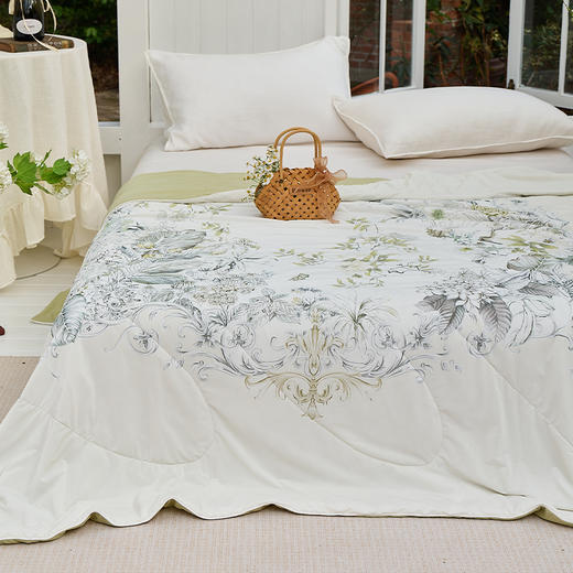 【2026年新款】VCIEL韦莎 奢润珍珠蛋白夏被  珍珠蛋白填充 A类安全标准 AB面设计 如触玉石般清凉 如抚过丝绸般顺滑 一面软糯一面凉感 商品图11