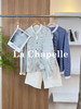 专柜实拍【松弛通勤风】拉夏贝尔/La Chapelle轻奢线！个性撞色领独特设计全棉长袖条纹衬衫小众上衣 商品缩略图0