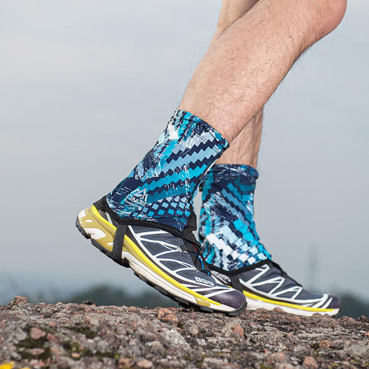 奥尼捷新款印花户外登山徒步越野防沙套防泼水耐磨防泥防虫防沙套E4417 商品图2