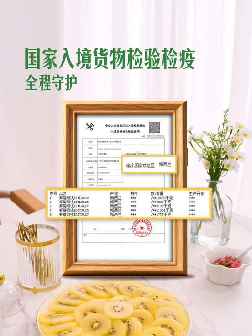 MM 山姆 佳沛（Zespri）进口 18头金奇异果 3kg 商品图3