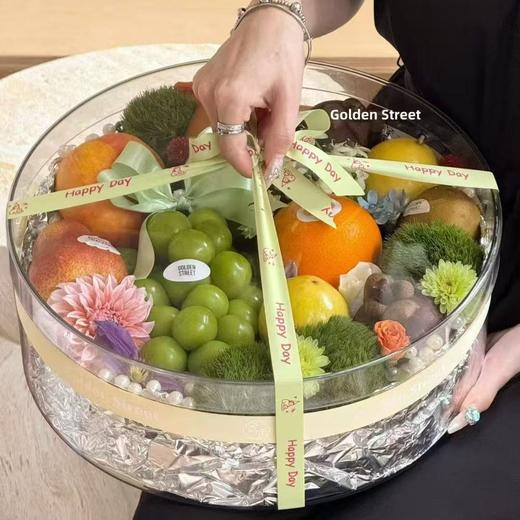亚克力全景圆形水果礼盒 商品图2