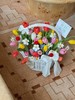 INS风手工编织花篮 /白色花篮/提篮 商品缩略图6