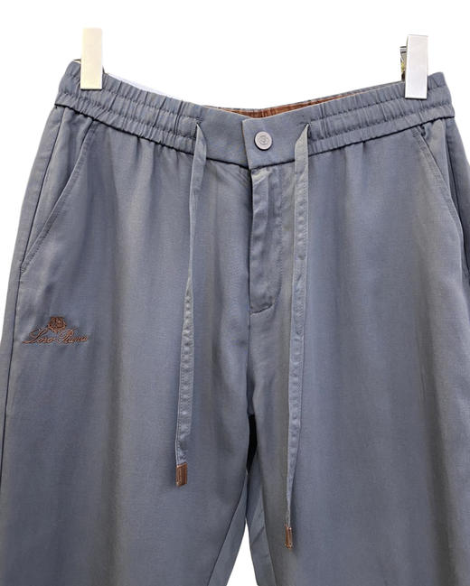 男款刺绣直筒休闲长裤hu015 商品图2