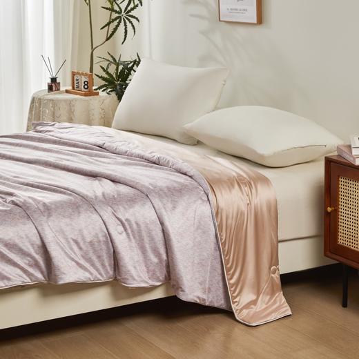 【2026年新款】VCIEL韦莎 冰丝绸桑蚕丝夏被 含桑蚕丝填充 柔润透气 整夜不闷汗 冰丝绸面料 触肤即凉 夏天自带降温感 商品图10