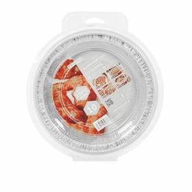 巢所 圆形铝箔烤盘10个