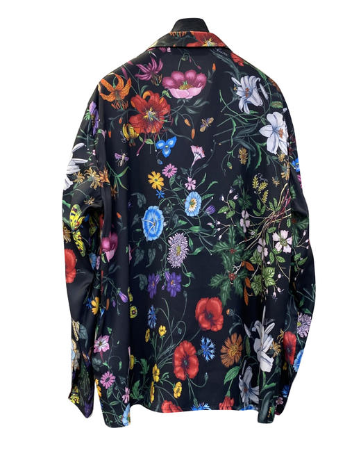 中性款印花长袖衬衫he012 商品图1