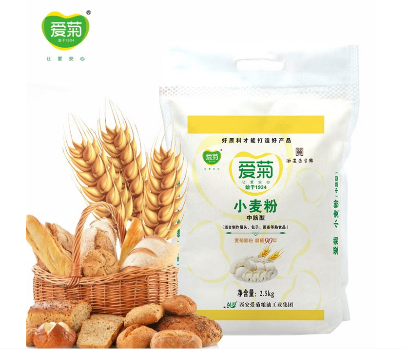 爱菊特一中筋粉5KG