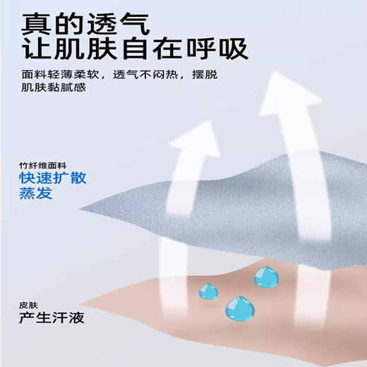 【男款背心 会天竹纤维】 夏季必备  亲肤透气凉感抗菌 商品图5