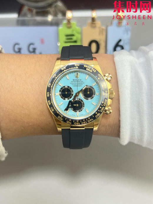 劳力士宇宙计型m126518 VS迪通拿4131配重版 VS迪通拿配重版 重量135克+ 蒂芙尼蓝 小勒芒 新款包边迪通拿 丹东4131一体机 男士腕表 表径40mm 商品图8