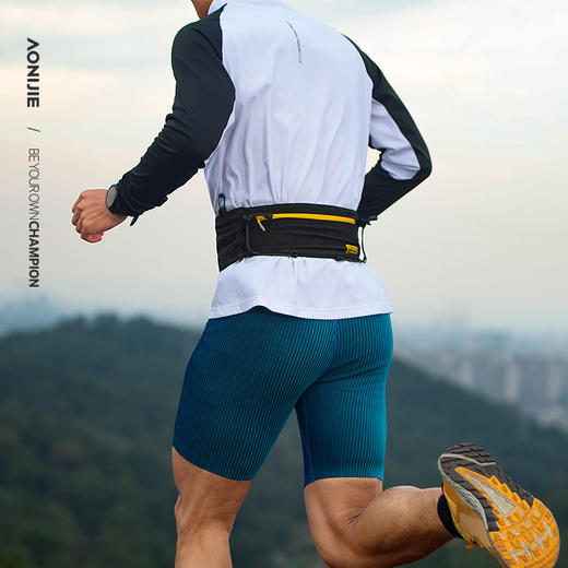 奥尼捷跑步腰包男专业运动腰带女马拉松专用手机包装备跑步手机袋W8122 商品图3