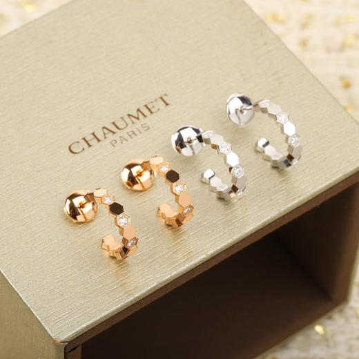 k金尚美Chaume#蜂巢耳钉耳环 商品图0