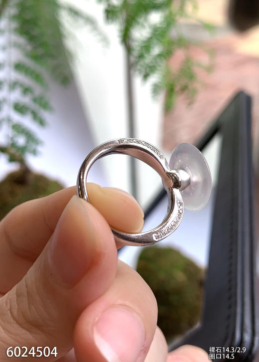 6024504，平安扣戒指。具体价格微信咨询 商品图5