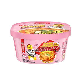 海底捞火鸡年糕韩式奶油味拌面桶装泡面