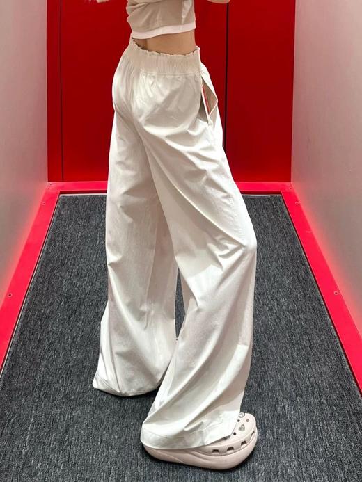 点此购买 Lululemon露露女士腰部花边褶皱运动休闲长裤 xj 344173 商品图6