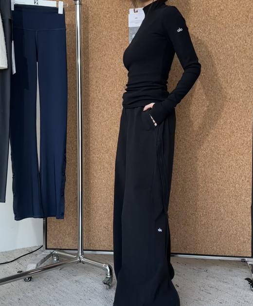 Jisoo同款alo高腰褶皱西装裤 商品图7