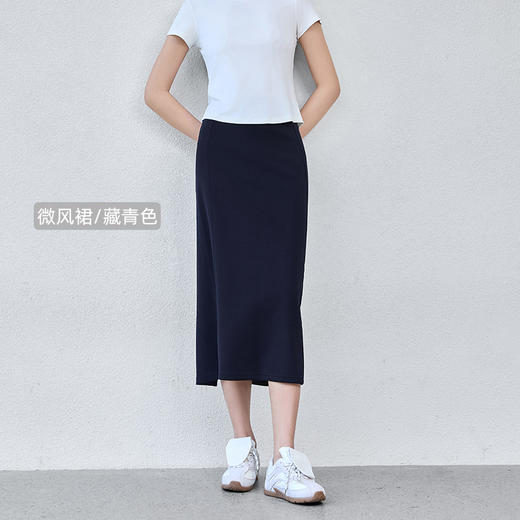【简小爱  莱赛尔赫本半身裙】80-160斤可穿，甄选莱赛尔/棉等面料，后中开叉设计，优雅风韵，自在漫步不拘束。 商品图11