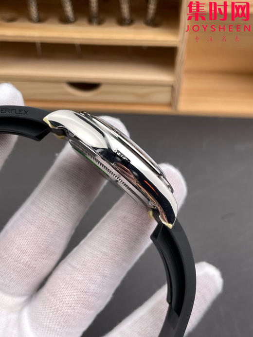 劳力士宇宙计型m126505 VS迪通拿4131配重版 VS迪通拿配重版 黑盘胶带 小勒芒 新款包边迪通拿 丹东4131一体机 男士腕表 表径40mm 商品图6
