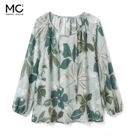 女装圆领长袖衬衣-8818EC523201