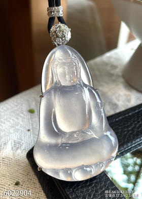 玻璃种观音吊坠【6022904】具体价格微信咨询