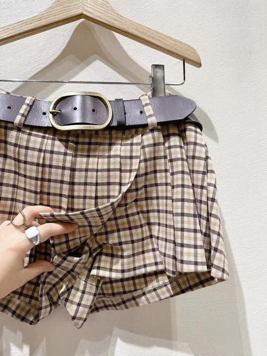 女款格纹裤裙zh 商品图2