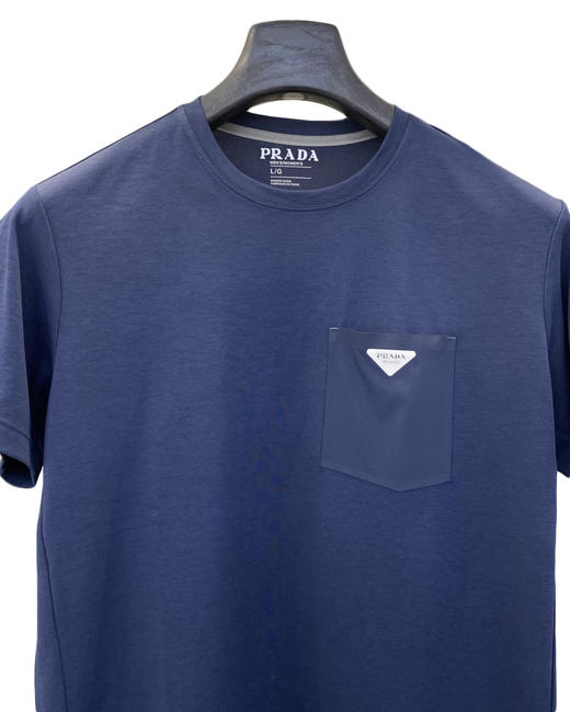 男款三角标口袋短袖T恤la020 商品图2