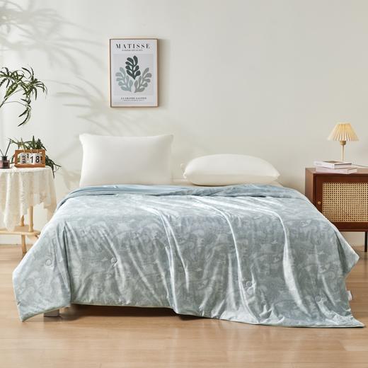 【2026年新款】VCIEL韦莎 冰丝绸桑蚕丝夏被 含桑蚕丝填充 柔润透气 整夜不闷汗 冰丝绸面料 触肤即凉 夏天自带降温感 商品图3