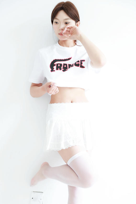 大印花+小刺绣，网球运动tee。两色入圆领户外修身短袖t恤E040460 商品图13