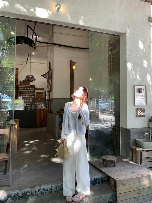 <曾小咸推荐>4.6现货秒杀 ！微信超特价！韩系条纹针织开衫 日常179.99 立减110 秒杀69.99！！条纹背心  日常139.99 立减90 秒杀49.99！！ 商品图7