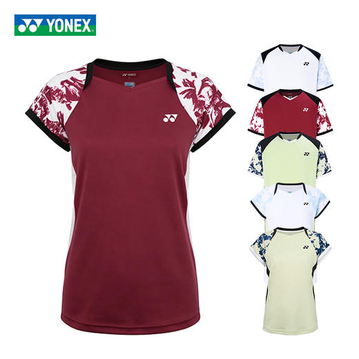 尤尼克斯 男款/女款 短袖T恤 1101426BCR/2101426BCR 商品图0