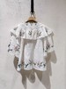 女款刺绣碎花上衣ba 商品缩略图1