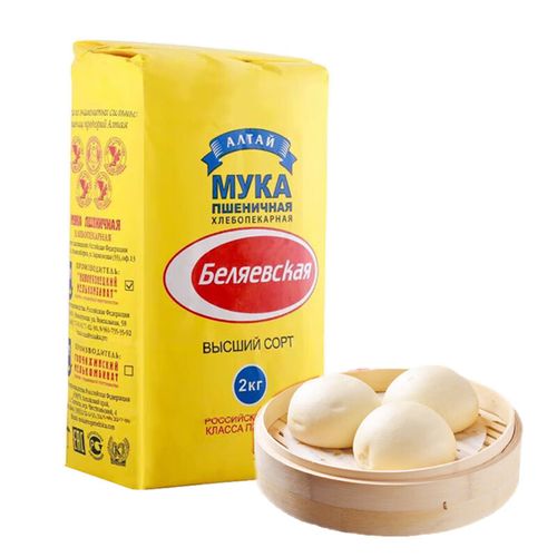 B1F【粮油】雪兔面粉  规格：2kg（取货日期：即买即取）