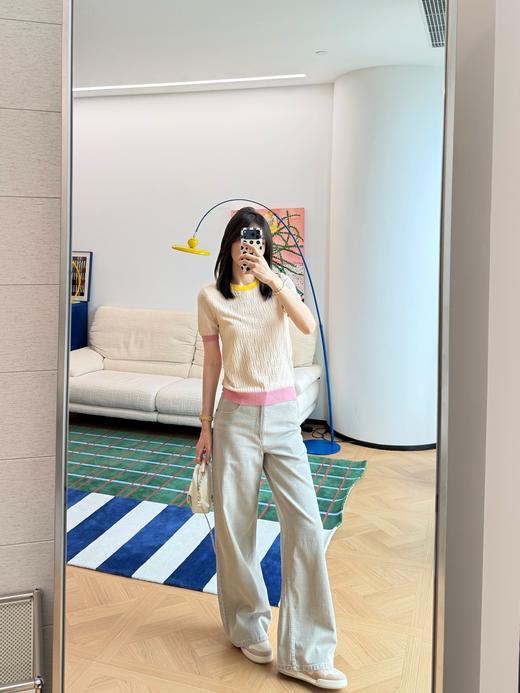 芬迪 2026春夏新款🆕 撞色针织短袖 商品图0