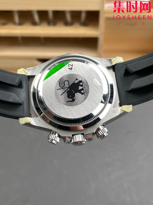 劳力士宇宙计型m126505 VS迪通拿4131配重版 VS迪通拿配重版 黑盘胶带 小勒芒 新款包边迪通拿 丹东4131一体机 男士腕表 表径40mm 商品图4