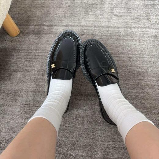 香奈儿 26新款小珍珠扣饰乐福鞋 商品图7