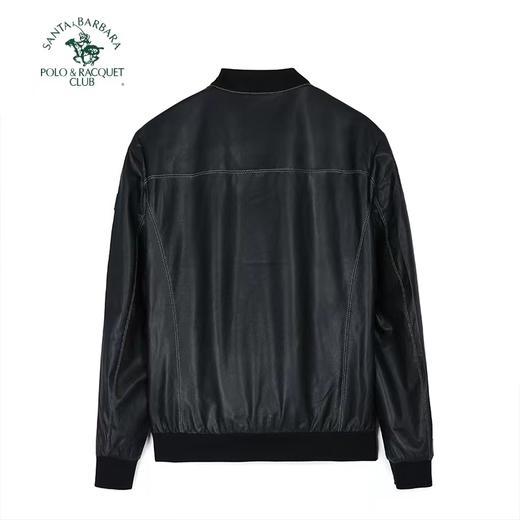 【直发】圣大保罗春装植鞣绵羊皮棒球领皮夹克PS24WJ711M 商品图1
