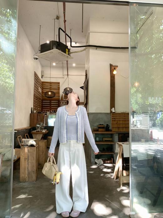 <曾小咸推荐>4.6现货秒杀 ！微信超特价！韩系条纹针织开衫 日常179.99 立减110 秒杀69.99！！条纹背心  日常139.99 立减90 秒杀49.99！！ 商品图8